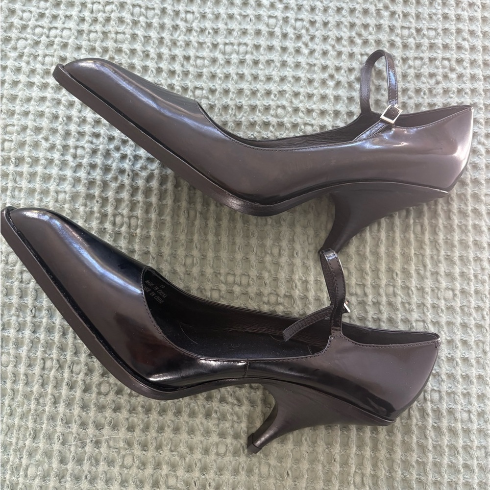 Jeffrey Campbell Black Patent Leather Mary Jane Heels - Picture 3 of 5